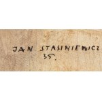 Jan Stasiniewicz (1907 - 1966), Porträt der Frau des Künstlers, 1935