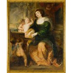 Autor nierozpoznany (XIX/XX w.), Św. Cecylia, według Petera Paula Rubensa