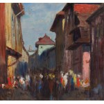 Stanisław Ignacy Poraj Fabijański (1865 Paris - 1947 Krakau), Über Kazimierz in Krakau