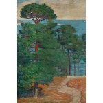 Aron Gerle (1860 - 1930), Pines by the Sea, 1917