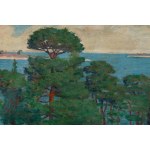 Aron Gerle (1860 - 1930), Pines by the Sea, 1917