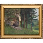 Adam Setkowicz (1879 Krakow - 1945 Krakow), Forest Landscape