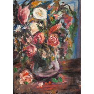 Arthur Degner (1888 Gumbinnen - 1972 Berlin), Blumen in einer Vase, 1922