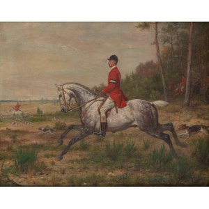Conrad Freyberg (1842 - 1915), Hunting par force