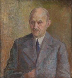 Zbigniew Pronaszko (1885 Żychlin - 1958 Kraków), Portret Gustawa Bartke, lata 50. XX w.