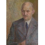 Zbigniew Pronaszko (1885 Żychlin - 1958 Kraków), Portrait of Gustaw Bartke, 1950s.