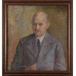 Zbigniew Pronaszko (1885 Żychlin - 1958 Krakov), Portrét Gustawa Bartkeho, 50. léta 20. století.