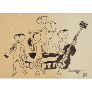 Otto Axer (1906 Przemyśl-1983 Warsaw), Orchestra, 1973