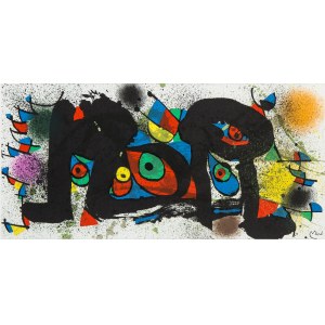 Joan Miró (1893 Barcelona - 1983 Palma de Mallorca), Skulpturen I, 1974