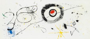 Joan Miró (1893 Barcelona - 1983 Palma de Mallorca), Crossing the Mirror, 1963