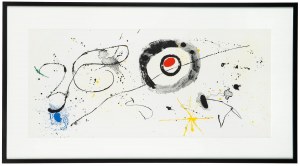 Joan Miró (1893 Barcelona - 1983 Palma de Mallorca), Crossing the Mirror, 1963