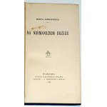 KONOPNICKA - NA NORMANDZKIM BRZEGU wyd.1 z 1904r.
