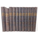 THIERS - HISTORYA KONSULATU I CESARSTWA vyd. Varšava 1846 Svazek I-XI [komplet v polštině] 16 intaglií