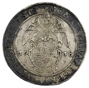 Polska, Toruń. Talar 1638. Władysław IV (1632-1648)