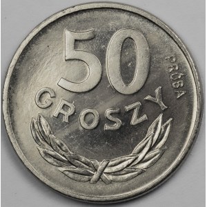 PRL. Vzorek niklu. 50 gr. 1949.