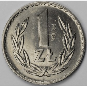 PRL. PROBE Nickel. 1 zl. 1949.