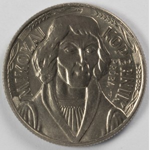 PRL. Vzorek niklu. 10 zl. COPERNICUS, 1973.