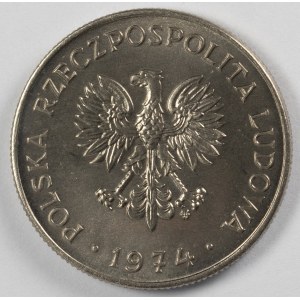 PRL. SAMPLE Nickel. 10 zl. SIENKIEWICZ, 1974.