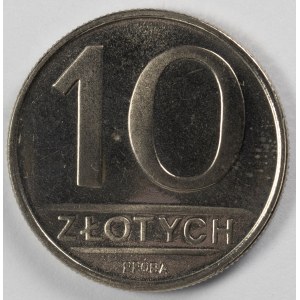 PRL. PROBE Nickel. 10 zl. 1984.