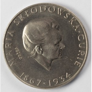 PRL. PRÓBA Nikiel. 100 zł, 1974. SKŁODOWSKA-CURIE.