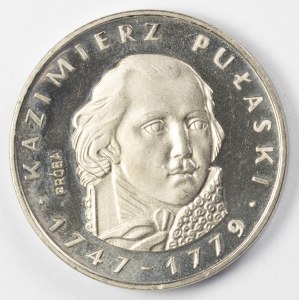PRL. PROBE Nickel. 100 zl, 1976. puff.