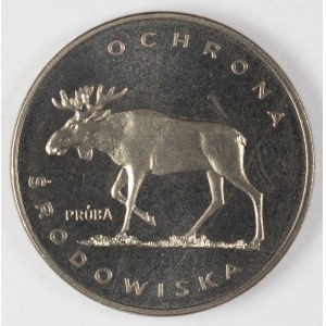 PRL. PRÓBA Nikiel. 100 zł, 1978. ŁOŚ.