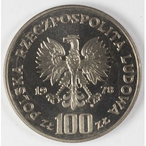 PRL. PROBE Nickel. 100 zl, 1978 - ££.