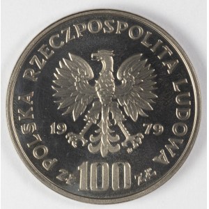 PRL. PROBE Nickel. 100 zl, 1979 - WIENIAWSKI.