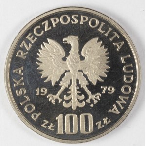 PRL. PRÓBA Nikiel. 100 zł, 1979. ZAMENHOF.