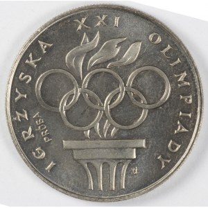 PRL. PRÓBA Nikiel. 200 zł, 1976. IGRZYSKA XXI OLIMPIADY.