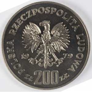 PRL. PROBE Nickel. 200 zl, 1979. MIESZKO I.