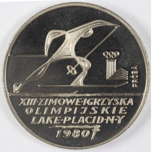 PRL. PRÓBA Nikiel. 200 zł, 1980. IGRZYSKA LAKE PLACID - 1980.