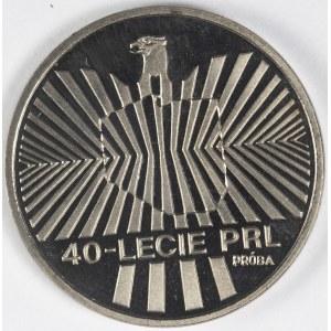 PRL. PRÓBA Nikiel. 1 000 zł, 1984. 40-LECIE PRL.