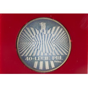 PRL. PREIS Silber. 1 000 zl, 1984. 40-JÄHRIGES JAHRHUNDERT DER PRL.