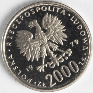 PRL. PRÓBA Nikiel. 2 000 zł, 1979. SKŁODOWSKA-CURIE.