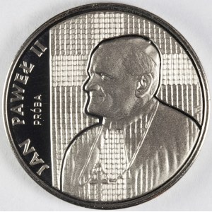 PRL. PROBE Nickel. 5 000 zl, 1989. JAN PAWEŁ II.