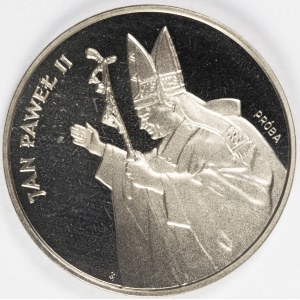 PRL. PRÓBA Nikiel. 10 000 zł, 1987. JAN PAWEŁ II.