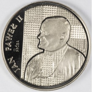 PRL. PROBE Nickel. 10 000 zl, 1989 JAN PAWEŁ II.