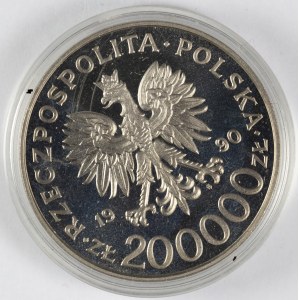PRL. PRÓBA Nikiel. 200 000 zł, 1990. ROWECKI.