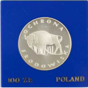 100 zł. 1977. ŻUBR.