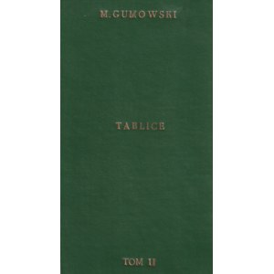 GUMOWSKI Marian. Podręcznik do numizmatyki Polskiej, Kraków 1914, T. I (s. 296), T. II (tab. L.XXX...