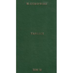 GUMOWSKI Marian. Podręcznik do numizmatyki Polskiej, Kraków 1914, T. I (str. 296), T. II (tab. L.XXX…
