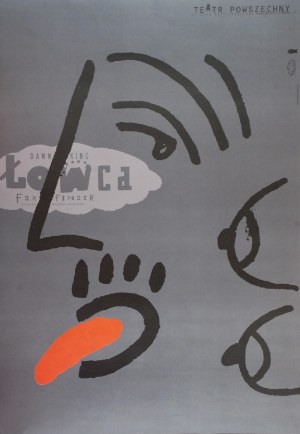 Lech MAJEWSKI (ur. 1947), Plakat - Łowca