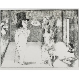 Janusz PRZYBYLSKI (1937-1998), List 4 - Goya, 1977