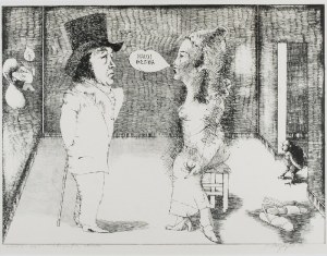 Janusz PRZYBYLSKI (1937-1998), List 4 - Goya, 1977