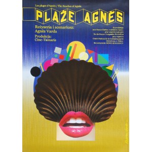 Rosław SZAYBO (ur. 1933), Plakat - PLAŻE AGNES