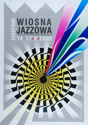 Rosław SZAYBO (ur. 1933), Plakat - Zakopane Wiosna Jazzowa