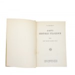 W. Heinrich - Zarys historji filozofji, 1925, Tom 1