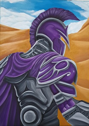 Albert Goliński, Purple Warrior, 2023 r.