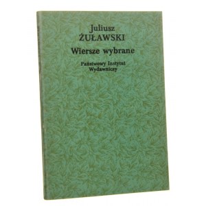 Vybrané básne Zulawského Juliusza [AUTOGRAF / 1985].